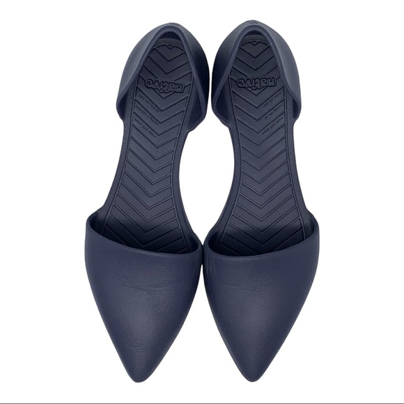 Native Audrey Pointed Toe Flat 8
